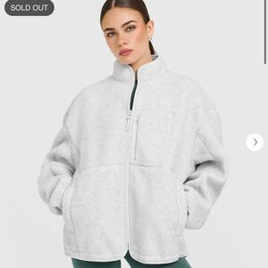 Oner Active Fleece Jacket Heather Grey Medium